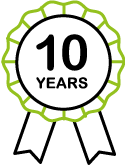 10 Years Structural Warranty