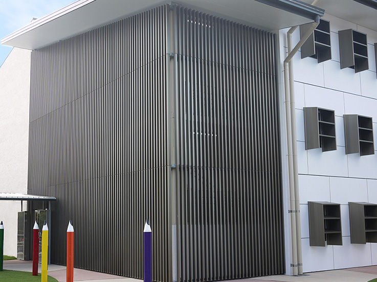 Aluminium Batten Screen